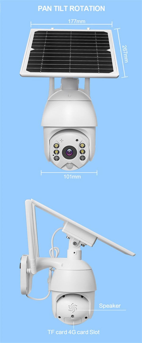wifi solar power camera