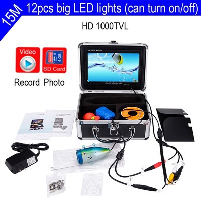 Defibizione Full HD Finder di pesce sottomarino con DVR